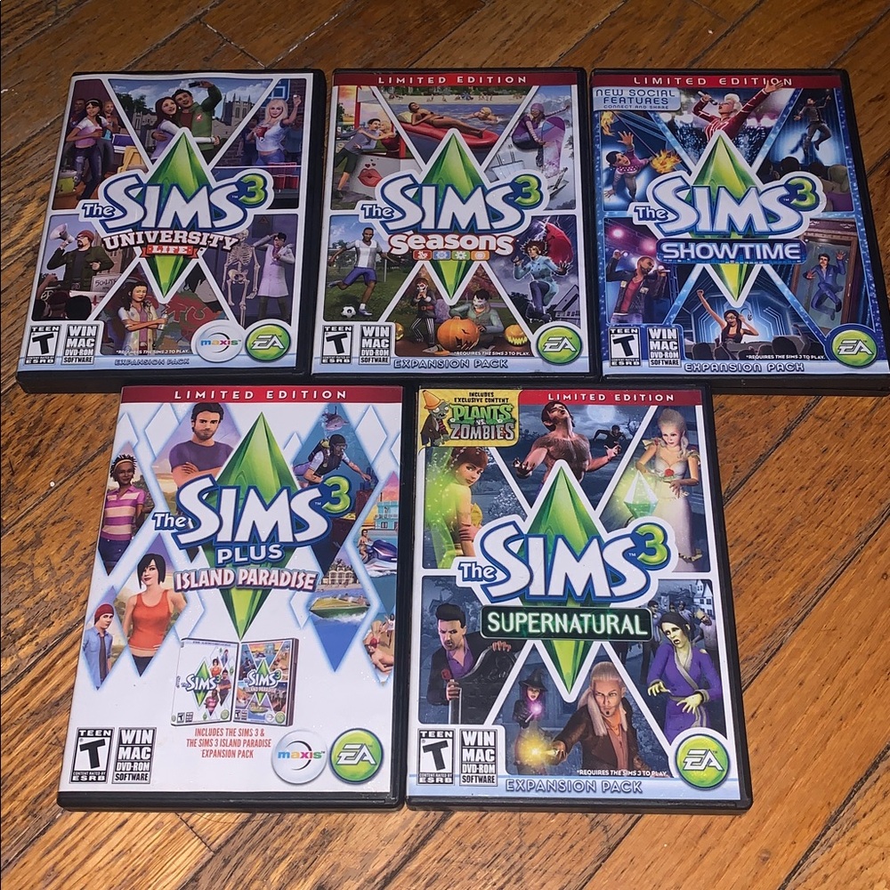 Sims 3 computer game bundle